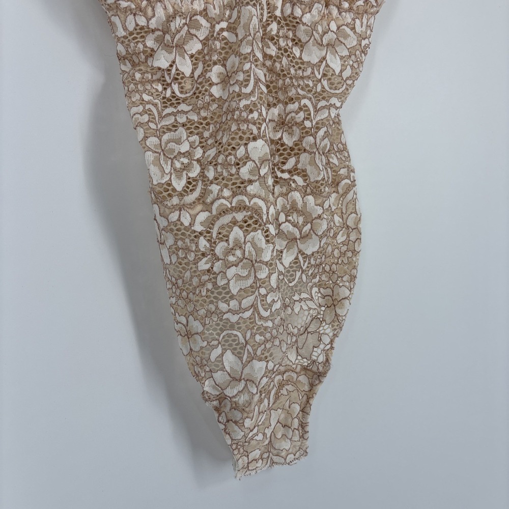 NWT Cosabella Pret a Porter Moon Ivory Lace Bodysuit - Size Small - Picture 4 of 8
